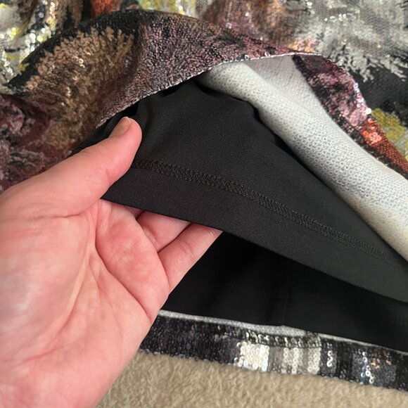 Zara Sequin Mini Skirt - Picture 4 of 5